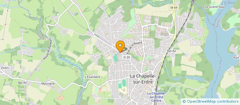 localisation de l'entreprise MADAME SOIZIC LERAY à LA CHAPELLE-SUR-ERDRE