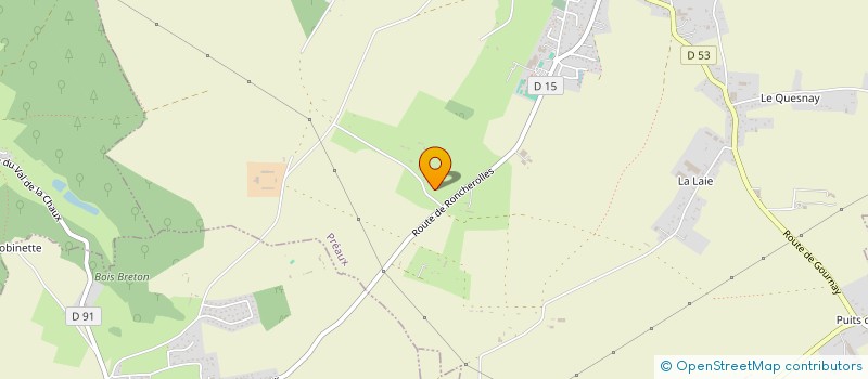 localisation de l'entreprise MADAME SOIZIC MAINGANT  PREAUX