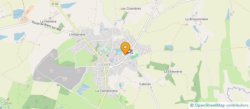 localisation de l'entreprise MADAME SOIZIC MARTIN à VAIRE