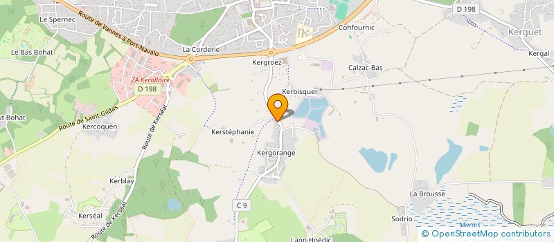 localisation de l'entreprise MADAME SOIZIC PATY  SARZEAU