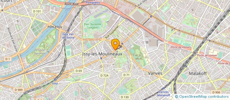 localisation de l'entreprise MADAME SOIZIC PICHON à ISSY-LES-MOULINEAUX