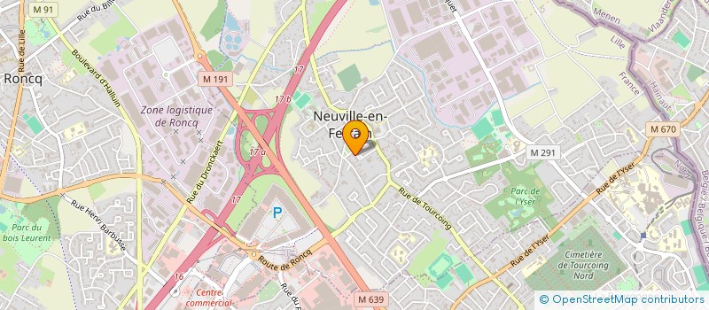localisation de l'entreprise MADAME SOIZIC PIHET à NEUVILLE-EN-FERRAIN