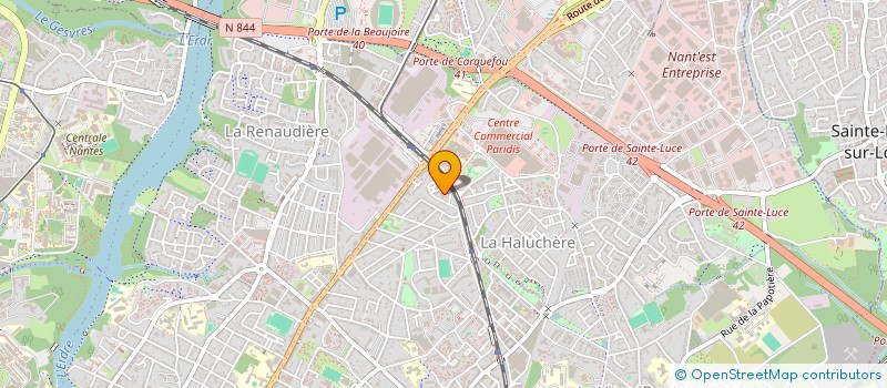localisation de l'entreprise MADAME SOIZIC ROUSSEL à NANTES