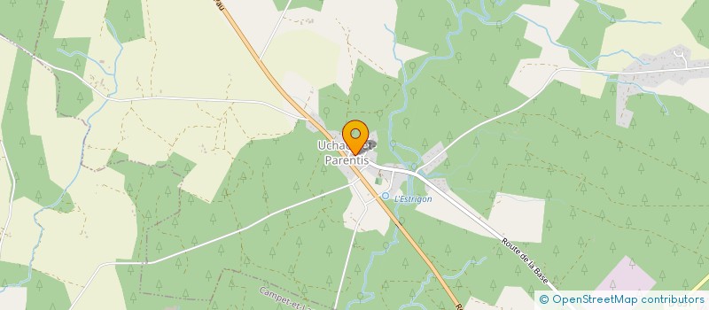 localisation de l'entreprise MADAME SOIZIC VANKEIRSBILCK  UCHACQ-ET-PARENTIS