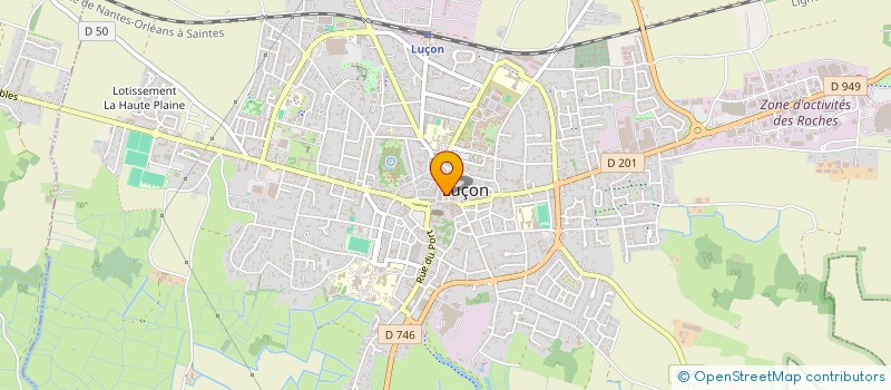 localisation de l'entreprise MADAME SOIZIC VANNEY à LUCON