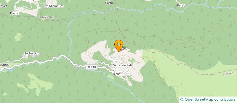 localisation de l'entreprise MADAME SOIZIC VIDAL à MASSAT