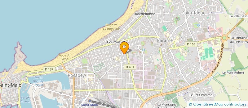 localisation de l'entreprise MADAME SOIZICK GRALL  SAINT-MALO