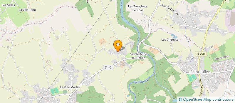 localisation de l'entreprise MADAME SOIZICK QUELENN  PLAINE-HAUTE