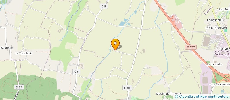 localisation de l'entreprise MADAME SOIZICK TONNERRE  SAINT-BRIEUC-DES-IFFS