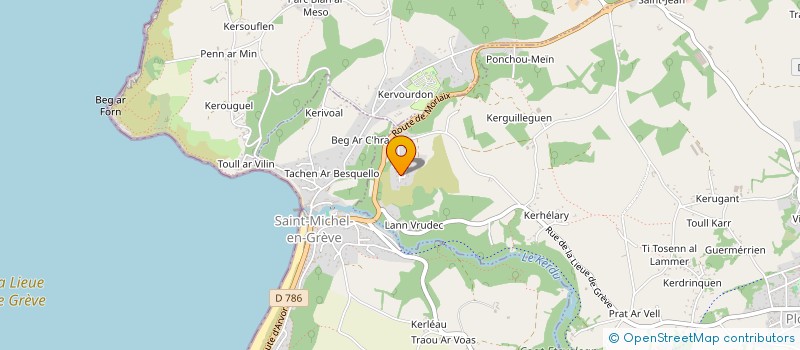 localisation de l'entreprise MADAME SOIZIG L'OLERON  SAINT-MICHEL-EN-GREVE