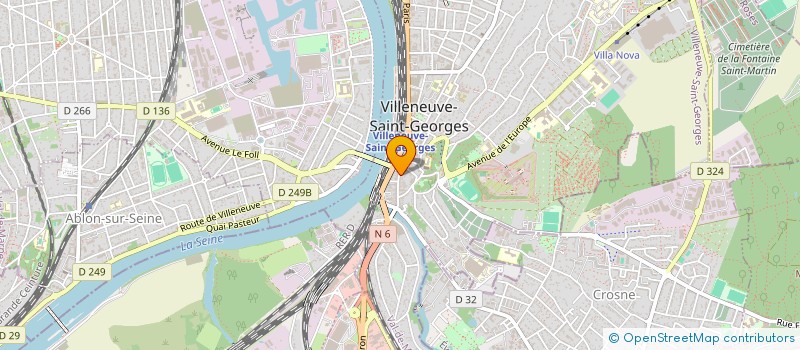 localisation de l'entreprise MADAME SOJISH ORTOO DIV INC  VILLENEUVE-SAINT-GEORGES