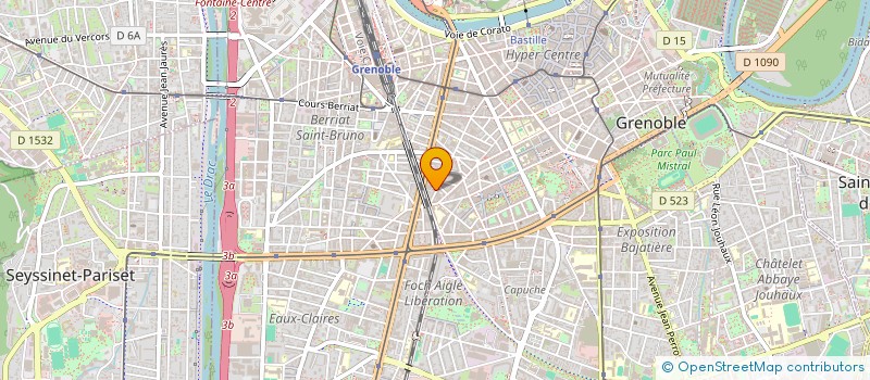 localisation de l'entreprise MADAME SOK KUCH à GRENOBLE