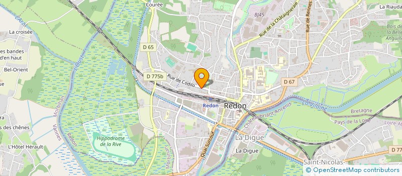 localisation de l'entreprise MADAME SOKAINA ATYQ  REDON