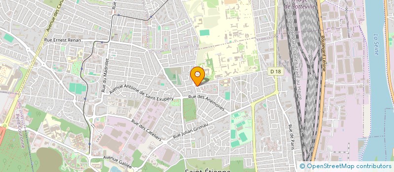 localisation de l'entreprise MADAME SOKAINA BOUAABASLAM  SAINT-ETIENNE-DU-ROUVRAY