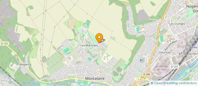 localisation de l'entreprise MADAME SOKAINA EL IDRISSI  MONTATAIRE