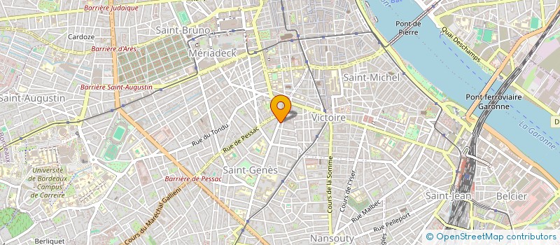 localisation de l'entreprise MADAME SOKAINA LABRHADA  BORDEAUX