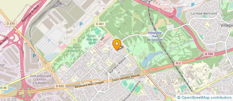 localisation de l'entreprise MADAME SOKAINA SADDAF à AULNAY-SOUS-BOIS