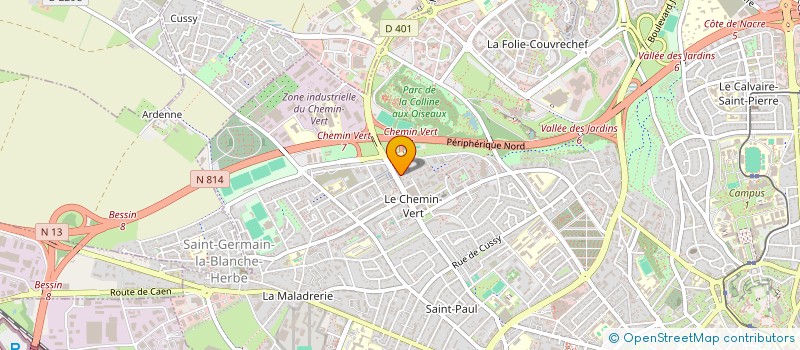 localisation de l'entreprise MADAME SOKAYNA OUAKIB à CAEN