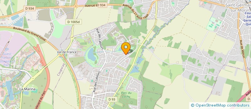 localisation de l'entreprise MADAME SOKHA HENG  MAGNY-LE-HONGRE