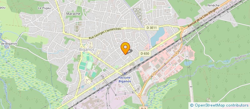 localisation de l'entreprise MADAME SOKHA YOU  BIGANOS