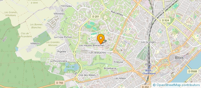 localisation de l'entreprise MADAME SOKHENA NDOYE  BLOIS