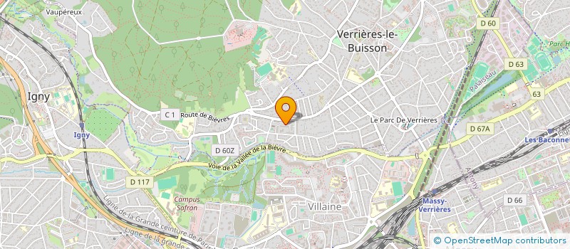localisation de l'entreprise MADAME SOKHNA BA à VERRIERES-LE-BUISSON