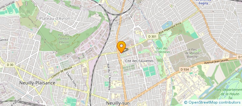 localisation de l'entreprise MADAME SOKHNA BA à NEUILLY-SUR-MARNE