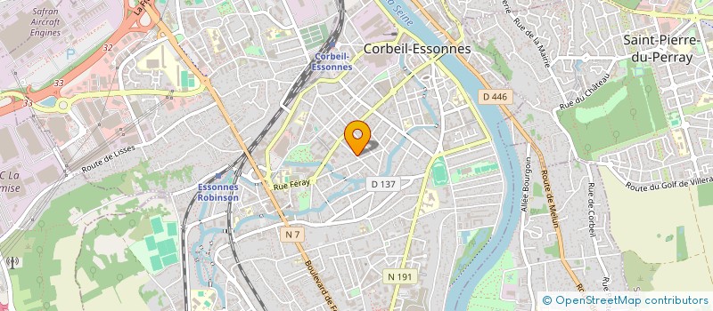 localisation de l'entreprise MADAME SOKHNA BENGA  CORBEIL-ESSONNES