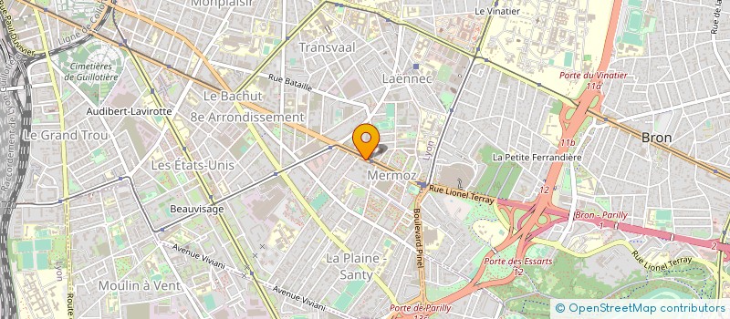 localisation de l'entreprise MADAME SOKHNA DIOUF  LYON