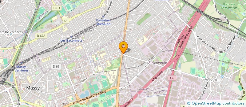 localisation de l'entreprise MADAME SOKHNA LALA SOKHNA à ANTONY