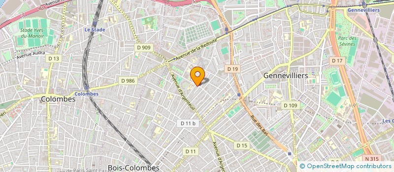 localisation de l'entreprise MADAME SOKHNA MBENGUE  ASNIERES-SUR-SEINE