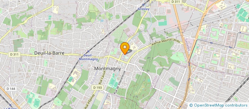 localisation de l'entreprise MADAME SOKI MAMPUYA KASEMIA  MONTMAGNY