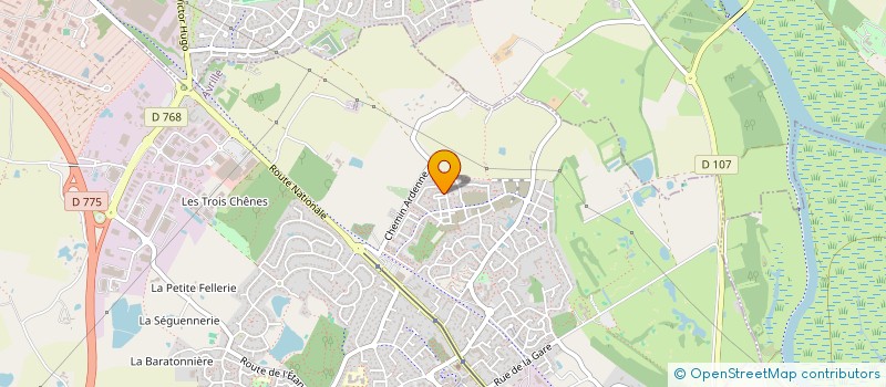 localisation de l'entreprise MADAME SOKNA HOR  AVRILLE