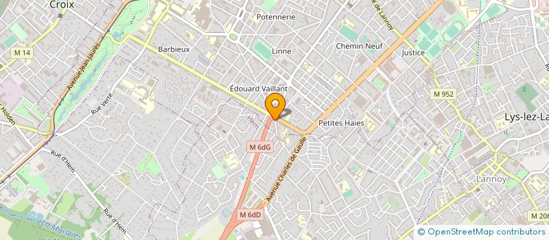 localisation de l'entreprise MADAME SOKUNTHEAVY LY à ROUBAIX