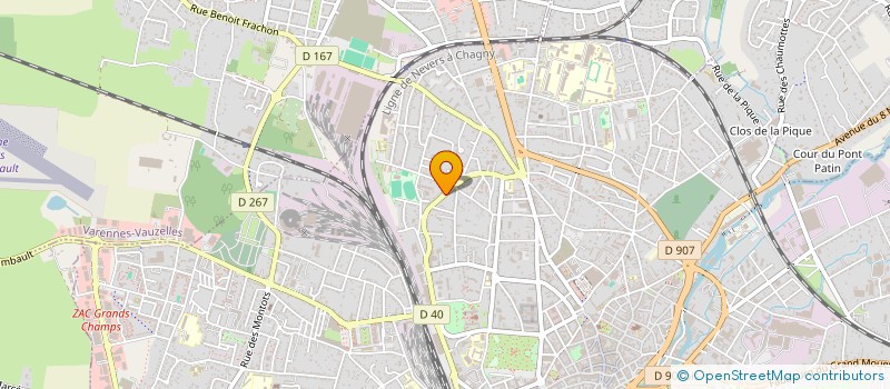 localisation de l'entreprise MADAME SOL DIAZ à NEVERS