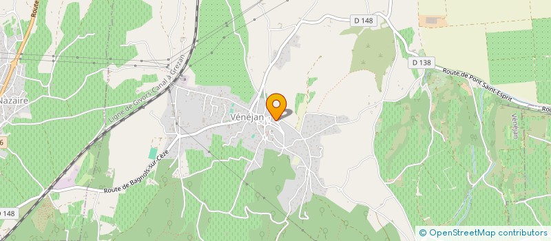 localisation de l'entreprise MADAME SOLAL GELAMUR  VENEJAN