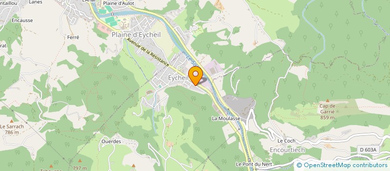 localisation de l'entreprise MADAME SOLANGE AGERT à EYCHEIL