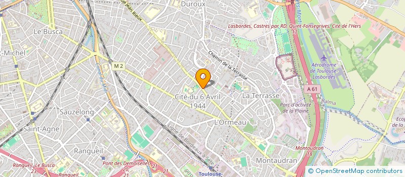 localisation de l'entreprise MADAME SOLANGE ALEGRE à TOULOUSE