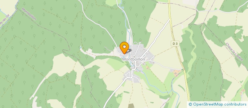 localisation de l'entreprise MADAME SOLANGE AMACHER  MONTBOILLON