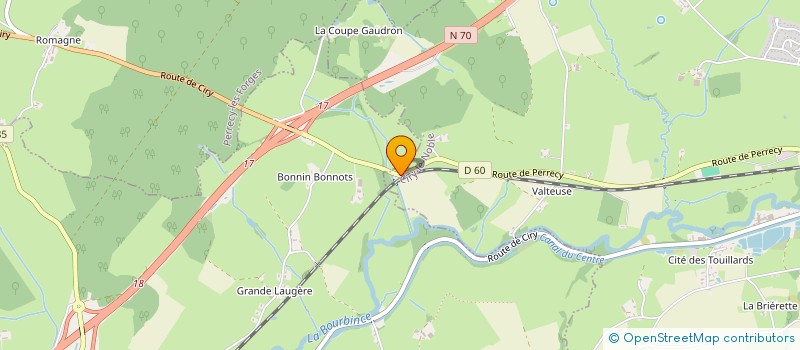 localisation de l'entreprise MADAME SOLANGE AMOUR  CIRY-LE-NOBLE