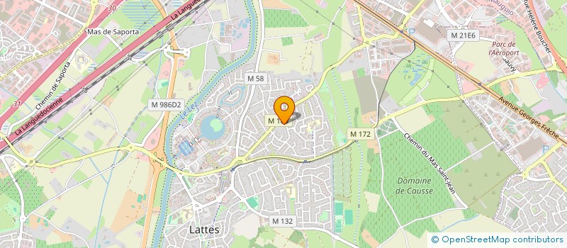 localisation de l'entreprise MADAME SOLANGE ANDRIEU à LATTES