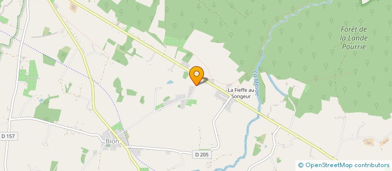 localisation de l'entreprise MADAME SOLANGE ANFRAY  ROMAGNY FONTENAY