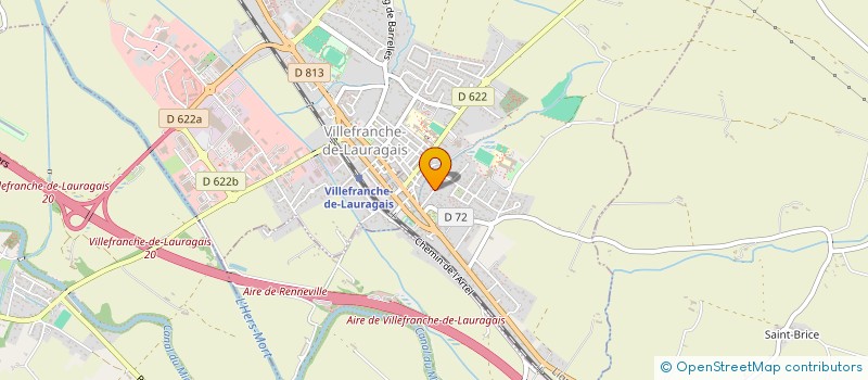 localisation de l'entreprise MADAME SOLANGE ARJALIES  VILLEFRANCHE-DE-LAURAGAIS