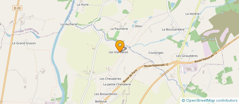 localisation de l'entreprise MADAME SOLANGE ARMANGE à MAYENNE