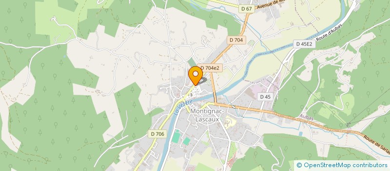 localisation de l'entreprise MADAME SOLANGE BALULA  MONTIGNAC-LASCAUX