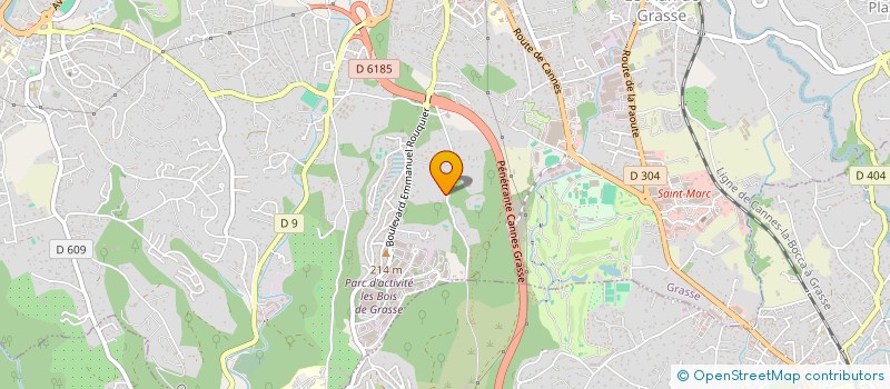 localisation de l'entreprise MADAME SOLANGE BEDIAT  GRASSE