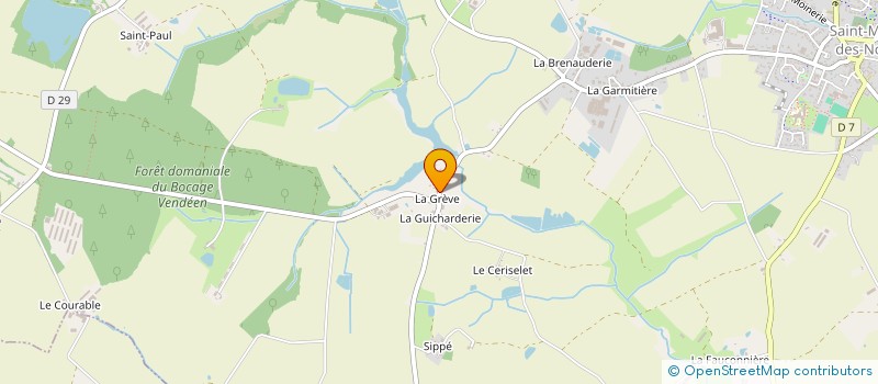 localisation de l'entreprise MADAME SOLANGE BILLAUD  SAINT-MARTIN-DES-NOYERS