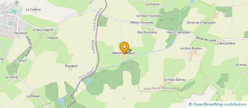 localisation de l'entreprise MADAME SOLANGE BLANCHET  SAINT-PIERRE-DES-LANDES
