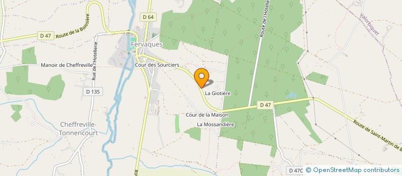 localisation de l'entreprise MADAME SOLANGE BOSQUET à SAINT-PIERRE-EN-AUGE