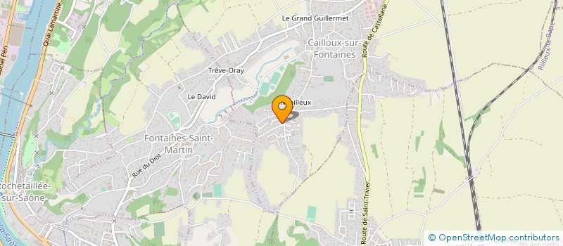 localisation de l'entreprise MADAME SOLANGE BRUCHON  CAILLOUX-SUR-FONTAINES